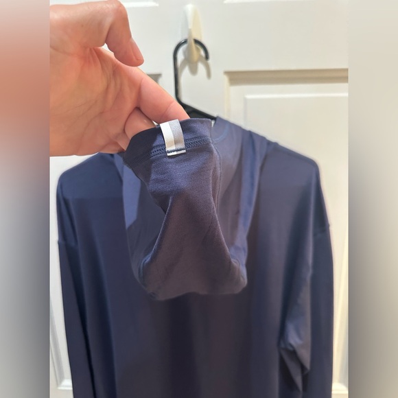 Rhoback Blitz Performance Hooded Tee - navy - Picture 6 of 6